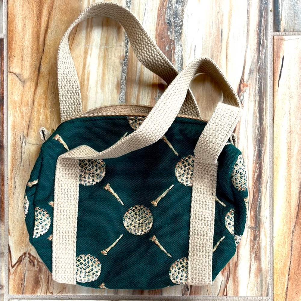 Golf Patterned Women's canvas Bag